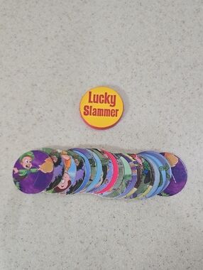 Vintage 1995 Lucky Charms POGS (Lot Of 20 + 1 Slammer)